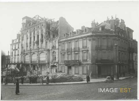 Bombardement de l'hôtel Thiers (Nancy)